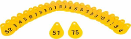 Médaillons n°51-75 jaune