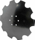 Disque herse crénelé 510mm 6-h