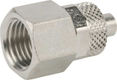 Raccord adaptable droit