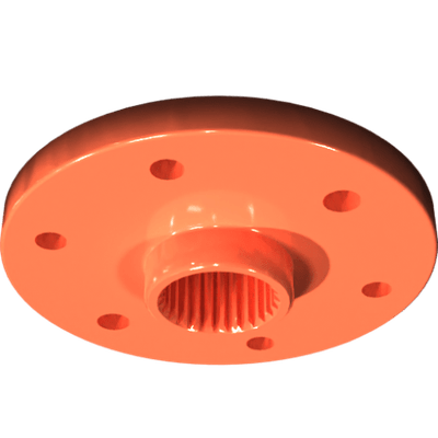 Pièces agricoles - Pièce divers - rotor de l’adaptateur peint Kverneland origine