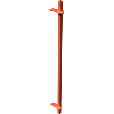 Pièces agricoles - Pièce divers - Support racleur Cracker 2.50m -peint- Kverneland origine