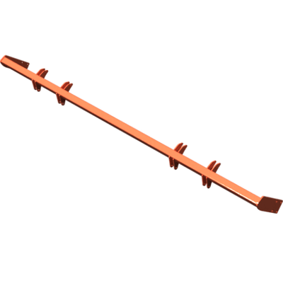 Pièces agricoles - Pièce divers - Cadre cracker 4.50m -peint- Kverneland origine