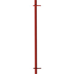 Pièces agricoles - Pièce divers - Support racleur Cracker 2.50m -peint- Kverneland origine