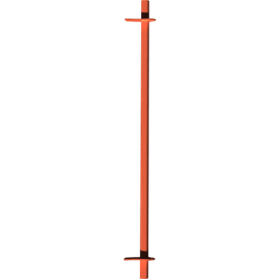 Pièces agricoles - Pièce divers - Support racleur Cracker 2.50m -peint- Kverneland origine
