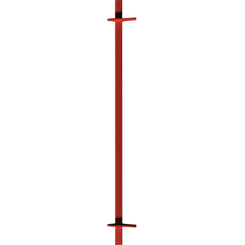 Pièces agricoles - Pièce divers - Support racleur Cracker 2.25m -peint- Kverneland origine