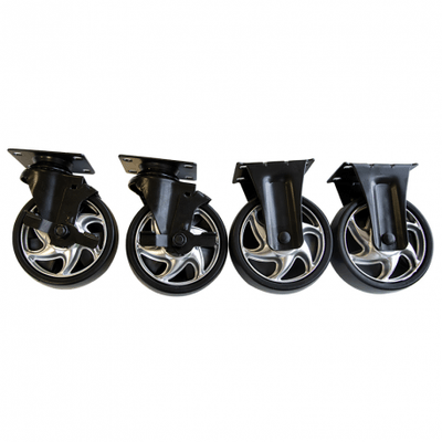 Equipement d'atelier - Equipement d'atelier divers - SET DE 4 ROUES POUR SERVANTE 2ND GENERATION - 6 TIROIRS (80306L)