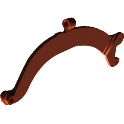 Pièces agricoles - Pièce divers - Bras droit racleur cracker -peint- Kverneland origine