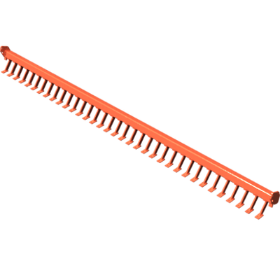 Pièces agricoles - Pièce divers - SCRAPER BEAM 4.50 M ORANGE Kverneland origine