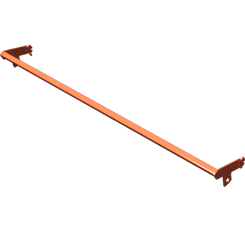 Pièces agricoles - Pièce Herse Rotative - PACKER ROLLER BEAM 4.50 M ORANGE Kverneland origine