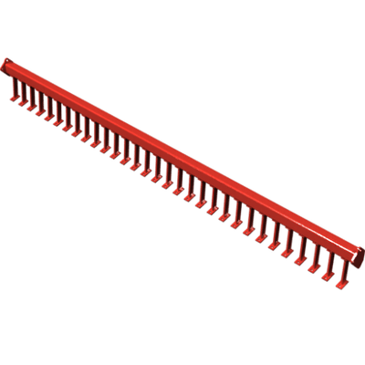 Pièces agricoles - Pièce Herse Rotative - Barre support gratoirs Kverneland origine