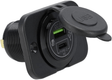 Prise USB-C + USB-A 12/24V encastrable