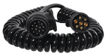Câble spiralé connecteur 7/13 broches, 3,5 m
