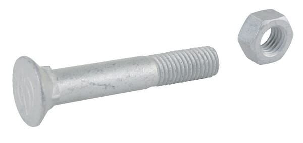 Pièces agricoles - Machines - Boulon à tête fraisée M12x1,25x75x30-MU-10-12,9 BK55