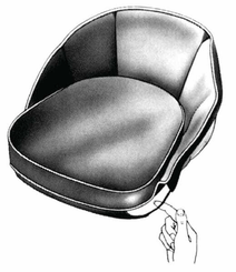 Pièces agricoles - Pièce divers - Coussin de siège