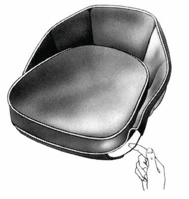 Pièces agricoles - Pièce divers - Coussin de siège