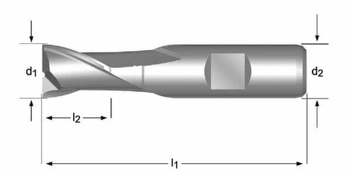 Outils - Outils divers - Fraise type C110 HSCo 8,00 mm