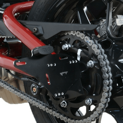 Pièces Quad & Motos - Pièces communes - Support de plaque R&G RACING latéral version small noir Indian FTR 1200