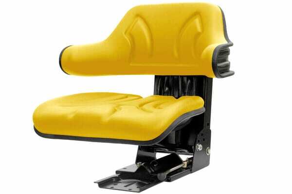 Pièces agricoles - Tracteur pièce adaptable - Siege Recouvert- Jaune