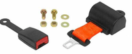Ceinture de sécurité rétractable orange