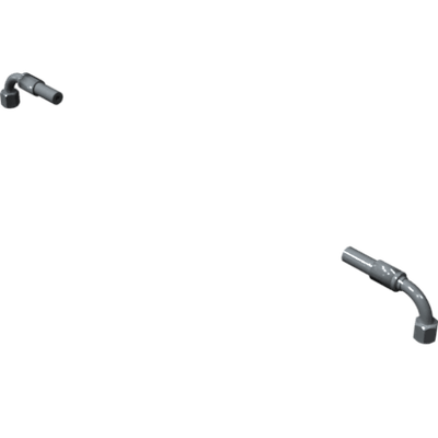 Pièces agricoles - Pièce divers - Tuyau hydraulique 540mm 10L/10L Kverneland origine