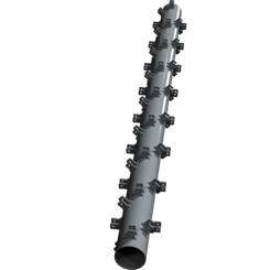 Pièces agricoles - Pièce divers - Rotor pour dents 8mm 3,6m Arrière Moco Kverneland origine
