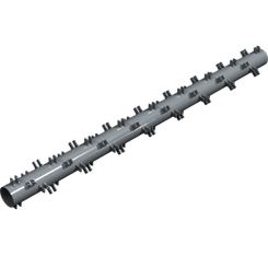 Pièces agricoles - Pièce divers - Rotor pour dents 8mm 3,6m Arrière Moco Kverneland origine