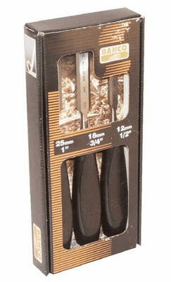 Outils - Outils divers - Ass. de ciseaux à bois 3 pcs.