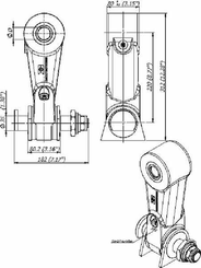 Pièces agricoles - Hydraulique - Chapes sans frein BR20KS/45