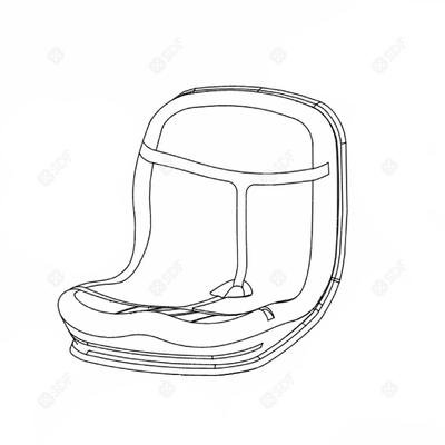 Pièces agricoles - Sieges et composants - siège conducteur ( - avec capteur) Deutz-Fahr origine