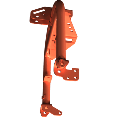 Pièces agricoles - Pièce divers - Attelage trois points 6,8 m +7,6 m Kverneland origine