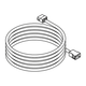 CABLE 5 M P/TRACEUR MOUSSE