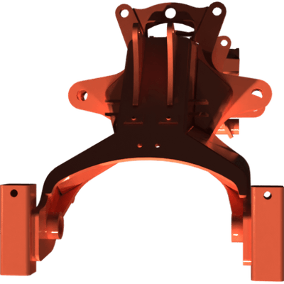 Pièces agricoles - Pièce Déchaumeur à Disques - CHASSIS CENTRAL TRAINE 2R Kverneland origine