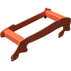 Pièces agricoles - Pièce Déchaumeur à Disques - EXTENSION DROITE POUR RIGIDE Kverneland origine