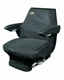 Housse pour siège de tracteur xl noire