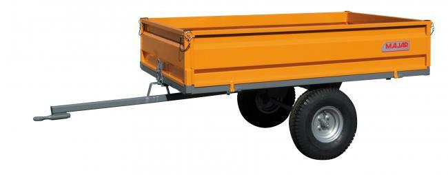 Materiels - Remorque espaces verts - REMORQUE MICRO 1000 KG