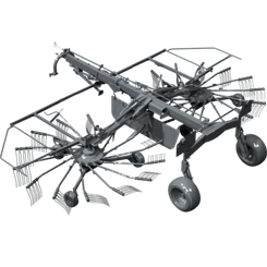 Pièces agricoles - Pièce divers - Jeu d'autocollants RA2590 Hydro Kverneland origine