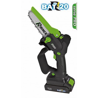 Materiels - Tronçonneuse - ELAGUEUSE PRO "R-BAT20" 20V AVEC BATTERIE 2AMP + CHARGEUR