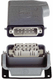 Connecteur cpl., encastré 10P