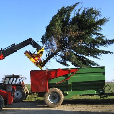 Accessoires et options matériel  - Grue - GRAPPIN COUPEUR XYLOCUT 300