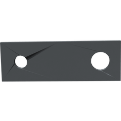 Pièces agricoles - Pièce Herse Rotative - Support SF F35 Kverneland origine