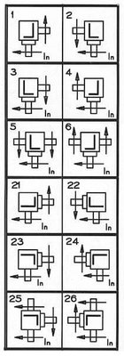 Pièces agricoles - Transmission - Boîtier T-290A 1:1,4