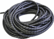 Bande spiralée 10 mm noir