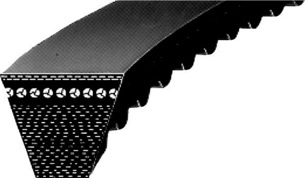 Pièces agricoles - Transmission - Courroie trapézoïdale AVX 13x1185 Optibelt