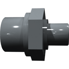 Pièces agricoles - Pièce divers - Adaptateur 1/4" BSP-1/2"BSP w.M10 Kverneland origine