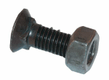 Boulon de charrue carré M12x1,5x35 12,9 + ecrou + ecrou