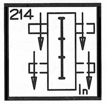 Pièces agricoles - Transmission - Boîtier A-16A 1:1