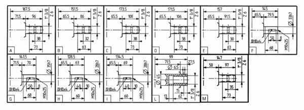 Pièces agricoles - Transmission - Boîtier A-3A 1:1