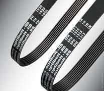 Pièces agricoles - Transmission - Courroie striée 4 nervures PJ 280 mm Optibelt