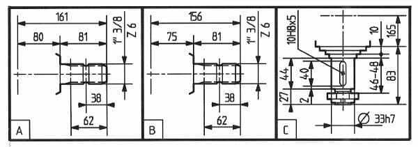 Pièces agricoles - Transmission - Boîtier LF-141A 1:1,47