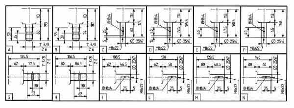 Pièces agricoles - Transmission - Boîtier L-5A 1:1,9
